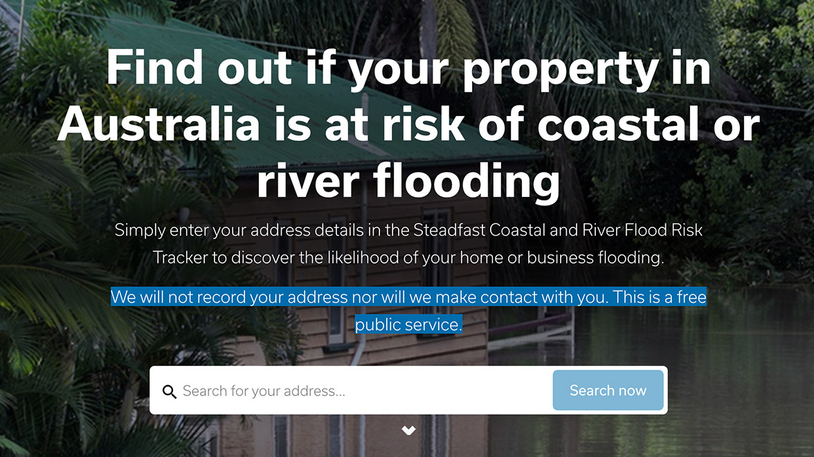 Steadfast Flood Risk Tracker